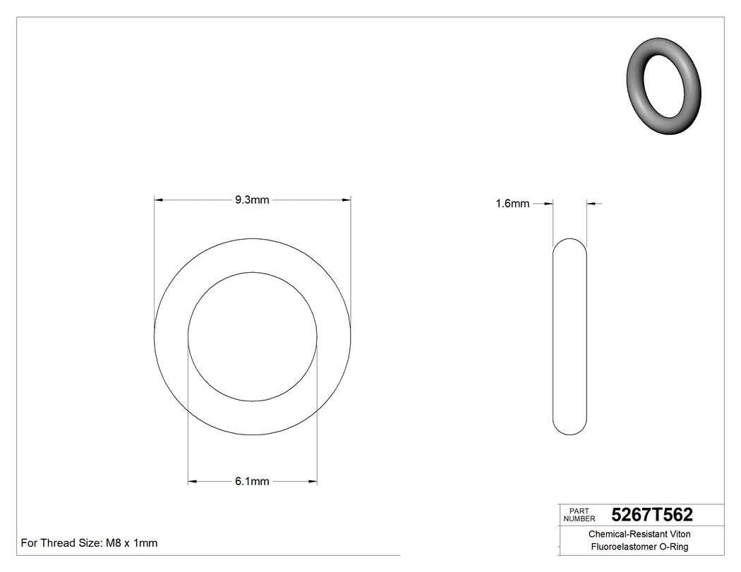 Technical drawing - 5267T561